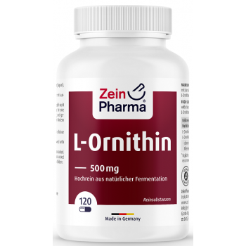 L-Ornithine, 500mg - 120 caps