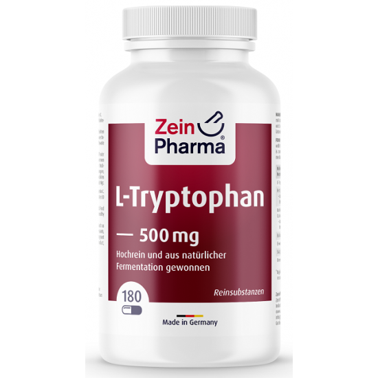 L-Tryptophan, 500mg - 180 caps