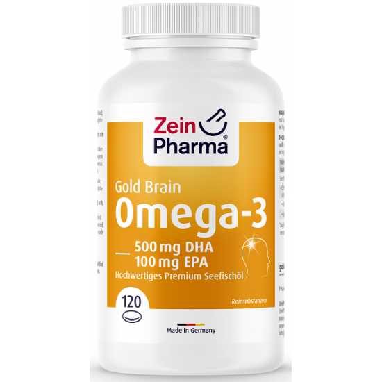 Omega-3 Gold - Brain Edition - 120 softgels