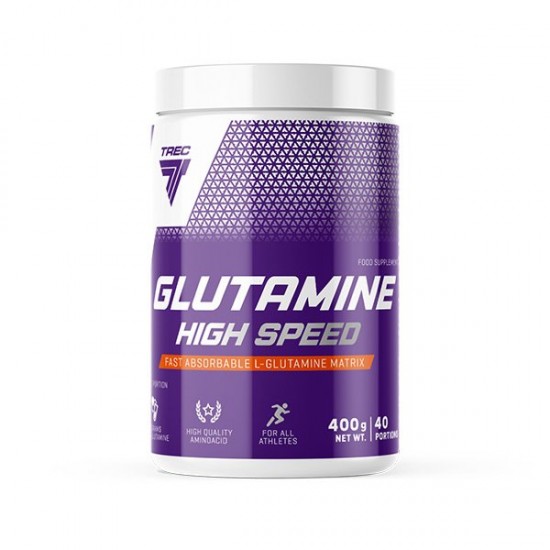 Glutamine High Speed, Orange-Grapefruit - 400g