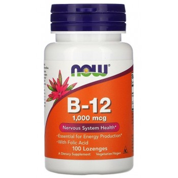 Vitaminas B-12, 1000 mcg – 100 pastilių