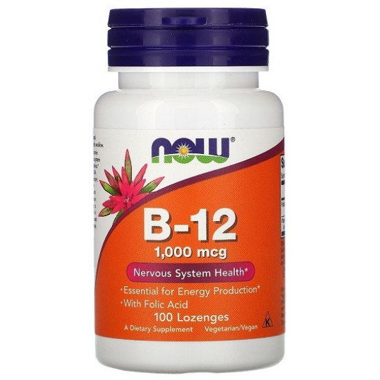 Vitamin B-12, 1000mcg - 100 lozenges