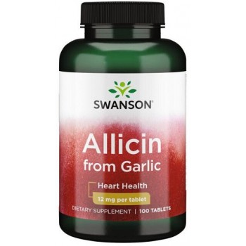 Allicīns no ķiplokiem - 100 tabletes