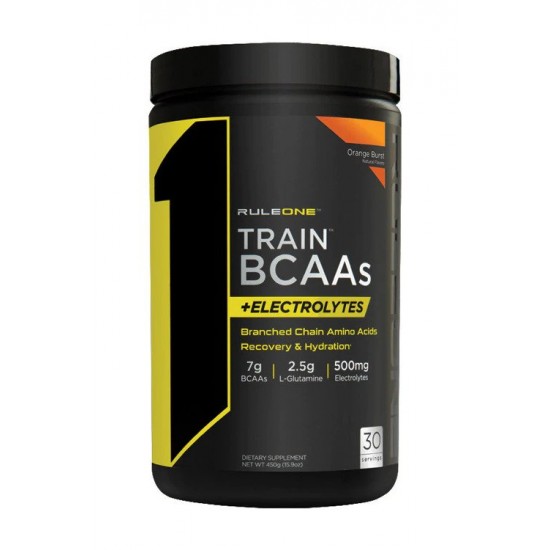 Train BCAAs + Electrolytes, Orange Burst - 450g