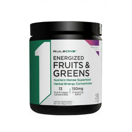 Energized Fruits & Greens, Mixed Berry - 163g
