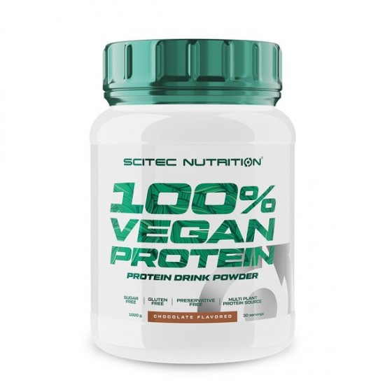 100% Vegan Protein, Hazelnut Walnut - 1000g
