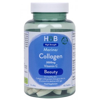 Marine Collagen with Vitamin C - 90 tabs