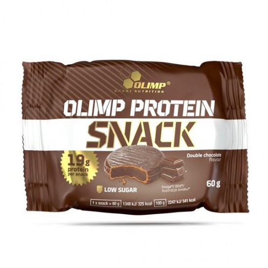 Protein Snack, Double Chocolate - 12 x 60g