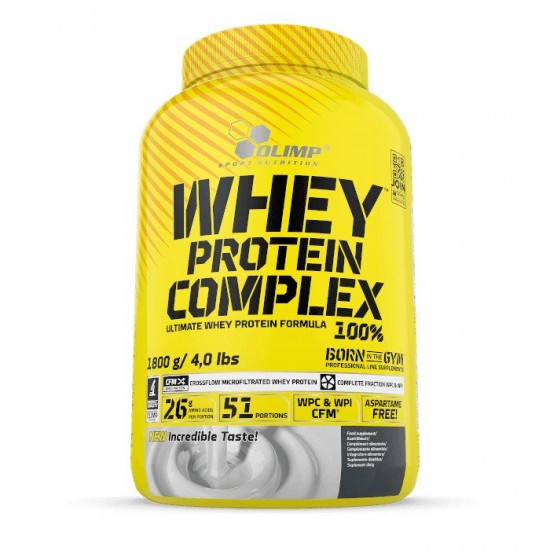 Whey Protein Complex 100%, Cookies Cream - 1800g