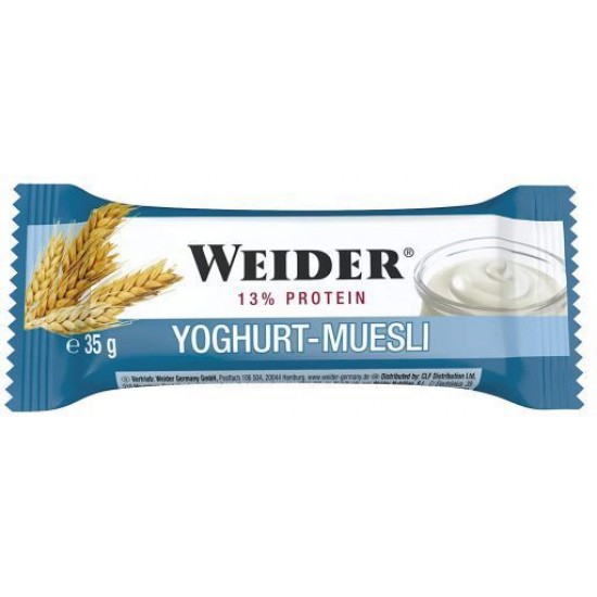 Carbohydrate & Protein Bar, Yoghurt-Muesli - 24 bars