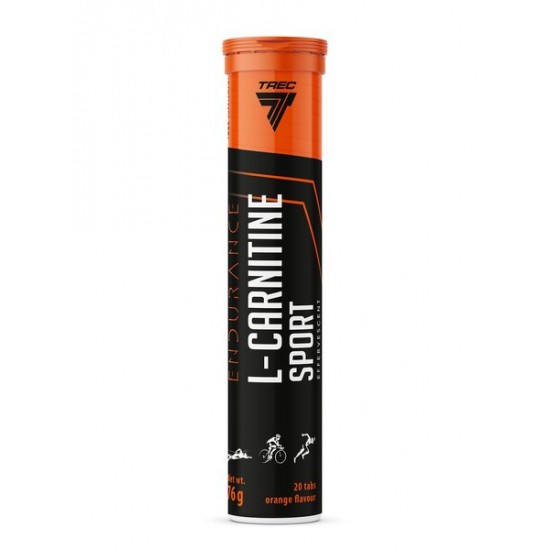 Endurance L-Carnitine Sport Effervescent, Orange - 20 tabs