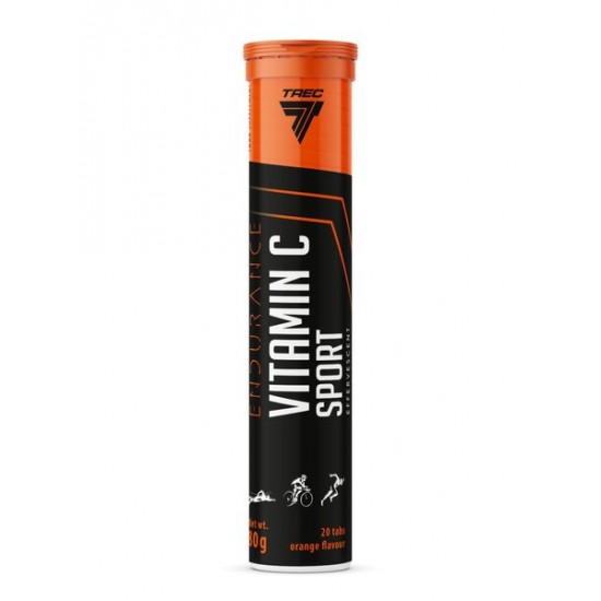 Endurance Vitamin C Sport Effervescent, Orange - 20 tabs