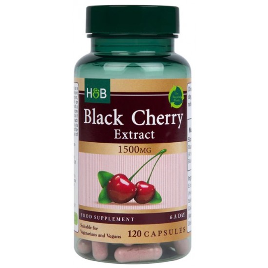 Black Cherry Extract, 1500mg - 120 vcaps