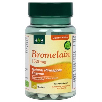 Bromelain, 1500mg - 60 tablets