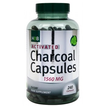 Activated Charcoal, 1560mg - 240 caps