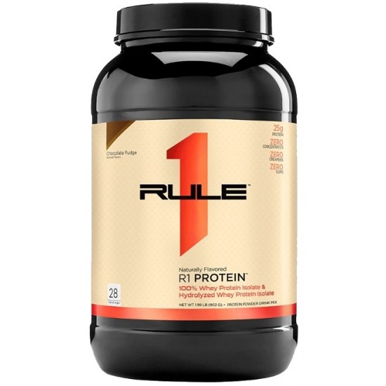 R1 Protein Naturally Flavored, Chocolate Fudge - 902g