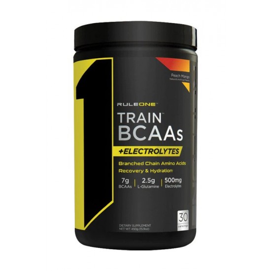 Train BCAAs + Electrolytes, Peach Mango - 450g