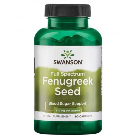 Fenugreek Seed, 610mg - 90 caps