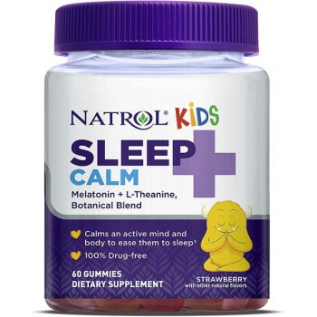 Kids Sleep + Calm, Strawberry - 60 gummies