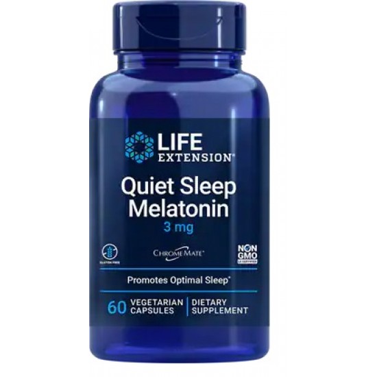 Quiet Sleep Melatonin, 3mg - 60 vcaps