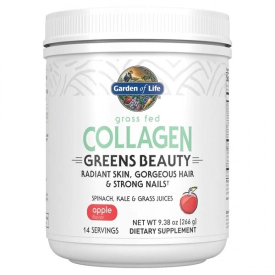 Grass Fed Collagen Greens Beauty, Apple - 266g