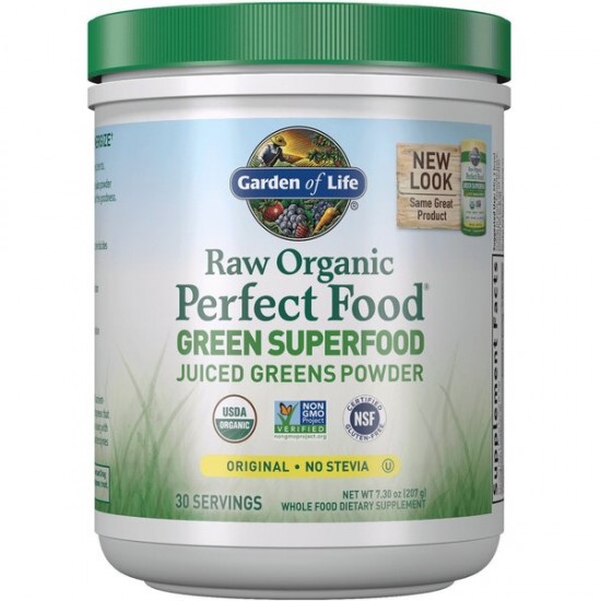 Raw Organic Perfect Food Green Super Food, Original - 207g