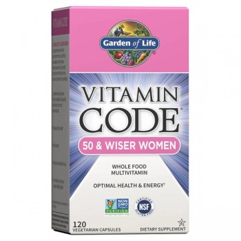 Vitamin Code 50 & Wiser Women - 120 gélules