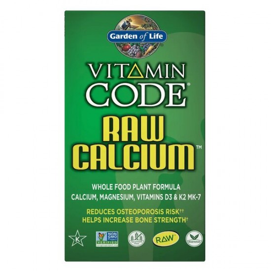 Vitamin Code Raw Calcium - 120 vcaps