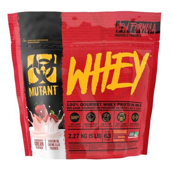 Mutant Whey, Strawberry Cream - 2270g