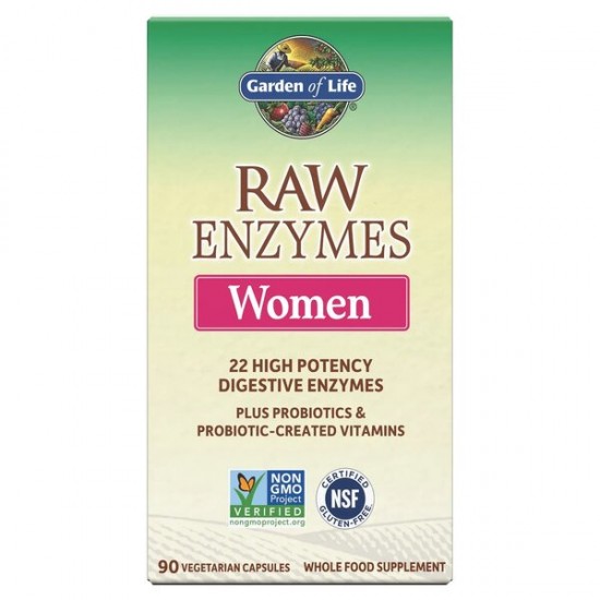 Raw Enzymes Women - 90 vcaps