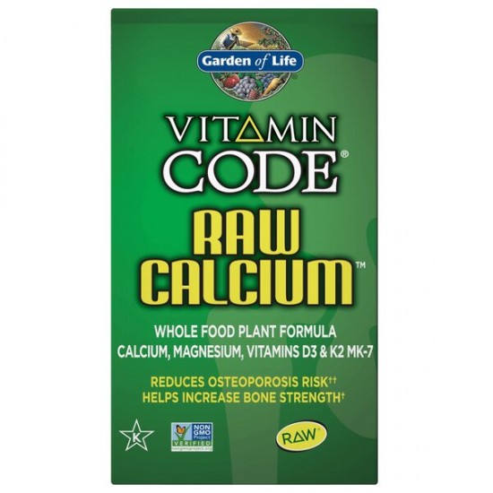 Vitamin Code Raw Calcium - 60 vcaps