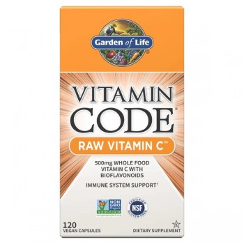„Vitamin Code“ žalias vitaminas C – 120 veganiškų kapsulių