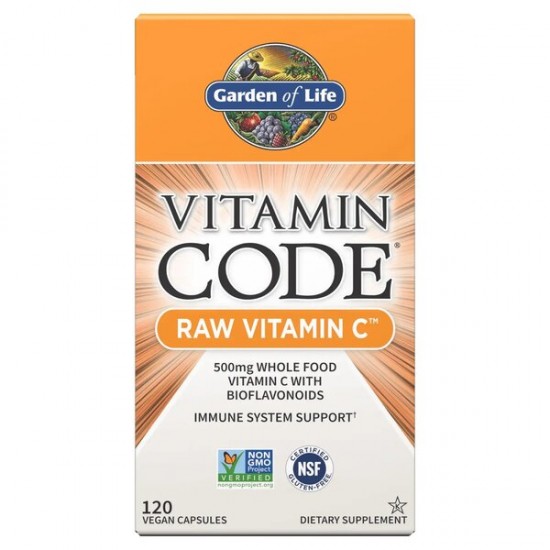 Vitamin Code Raw Vitamin C - 120 vegan caps