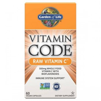 „Vitamin Code“ žalias vitaminas C – 60 veganiškų kapsulių