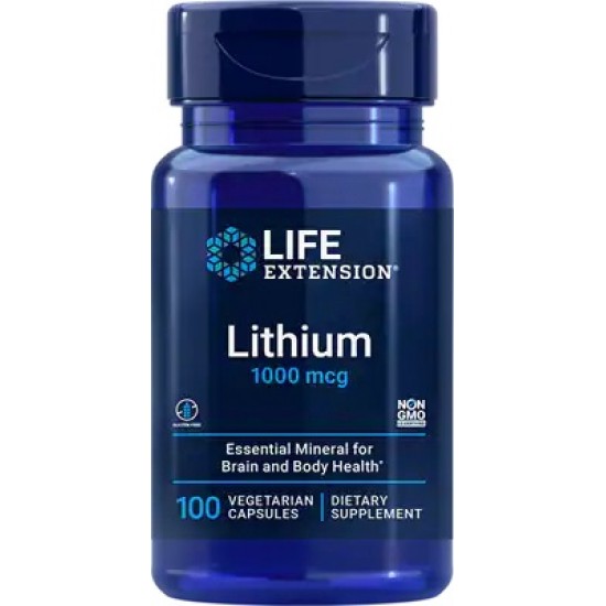 Lithium, 1000mcg - 100 vcaps