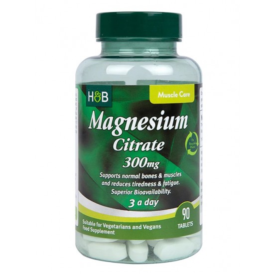 Magnesium Citrate, 300mg - 90 tabs