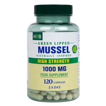 Green Lipped Mussel, 1000mg - 120 caps