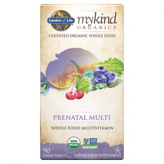 Mykind Organics Prenatal Multi - 90 vegan tabs