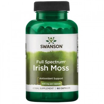 Täisspektriga iiri sammal, 400 mg - 60 kapslit