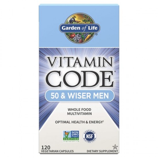 Vitamin Code 50 & Wiser Men - 120 vcaps