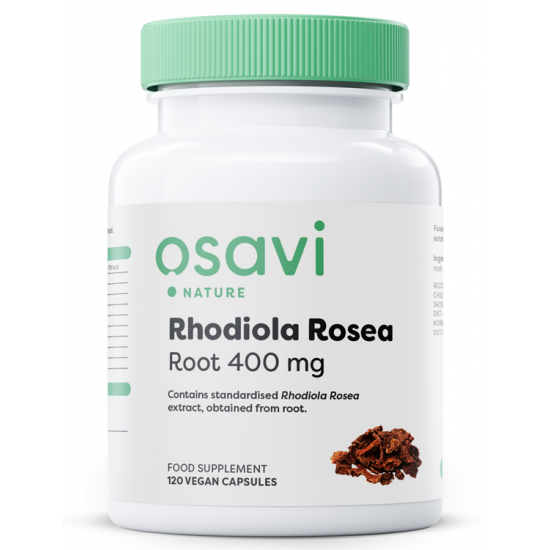 Rhodiola Rosea Root, 400mg - 120 vegan caps