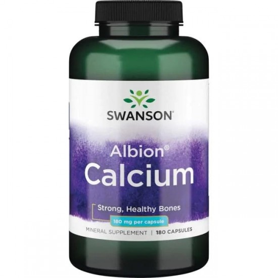 Albion Chelated Calcium, 180mg - 180 caps