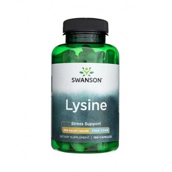 Lizinas, 500 mg laisvos formos - 100 kapsulių