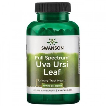 Full Spectrum Uva Ursi Leaf, 450mg - 100 caps