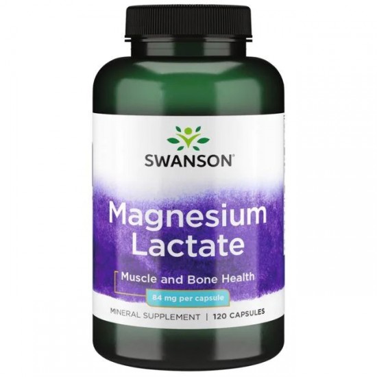 Magnesium (Lactate), 84mg - 120 caps