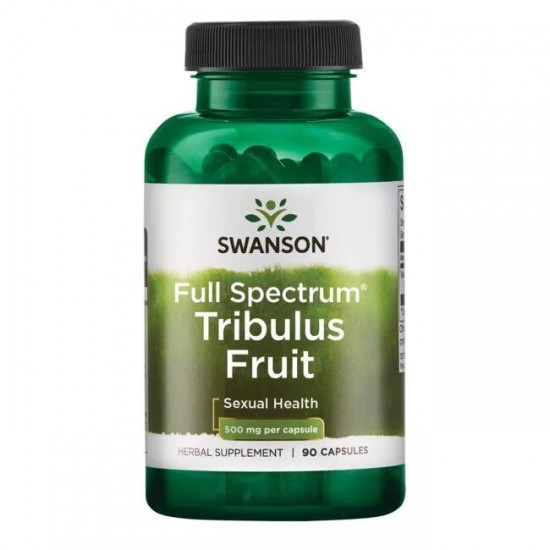 Full-Spectrum Tribulus Fruit, 500mg - 90 caps