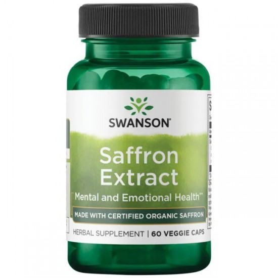 Saffron Extract 2% Safranal, 30mg - 60 vcaps