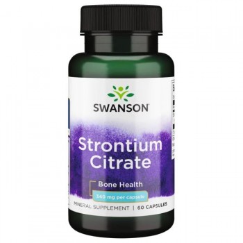Citrate de strontium, 340 mg - 60 gélules