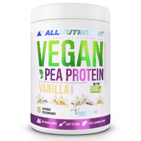 Vegan Pea Protein, Vanilla - 500g