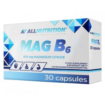 MAG B6, 670mg - 30 caps